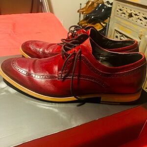 Stacy Adams burgundy dress shoe